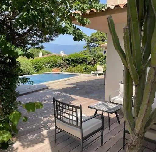Villa Bianca - Vue Imprenable Mer&porto-vecchio, Piscine Chauffée à Débordement, Accès Privé